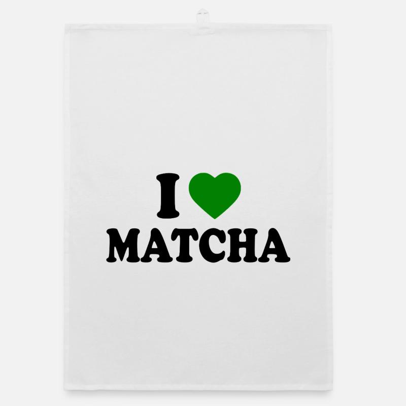 J’adore le matcha Torchon bio