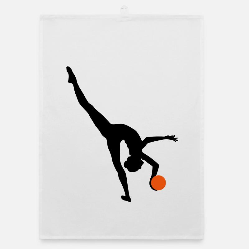 Rhythmic gymnastics Organic dish towel