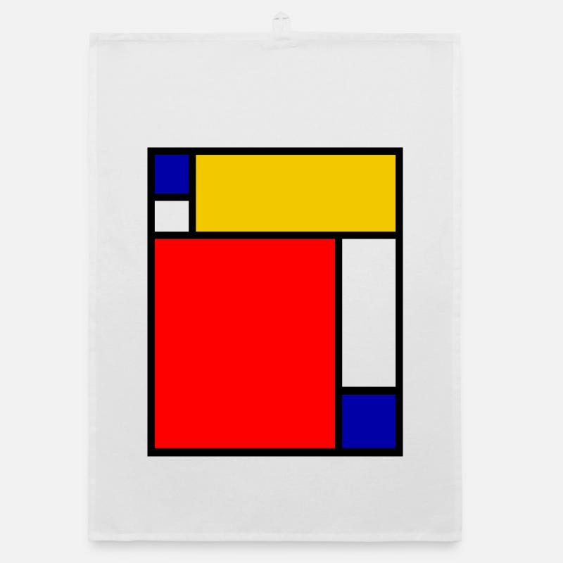 Mondrian 4 Torchon bio