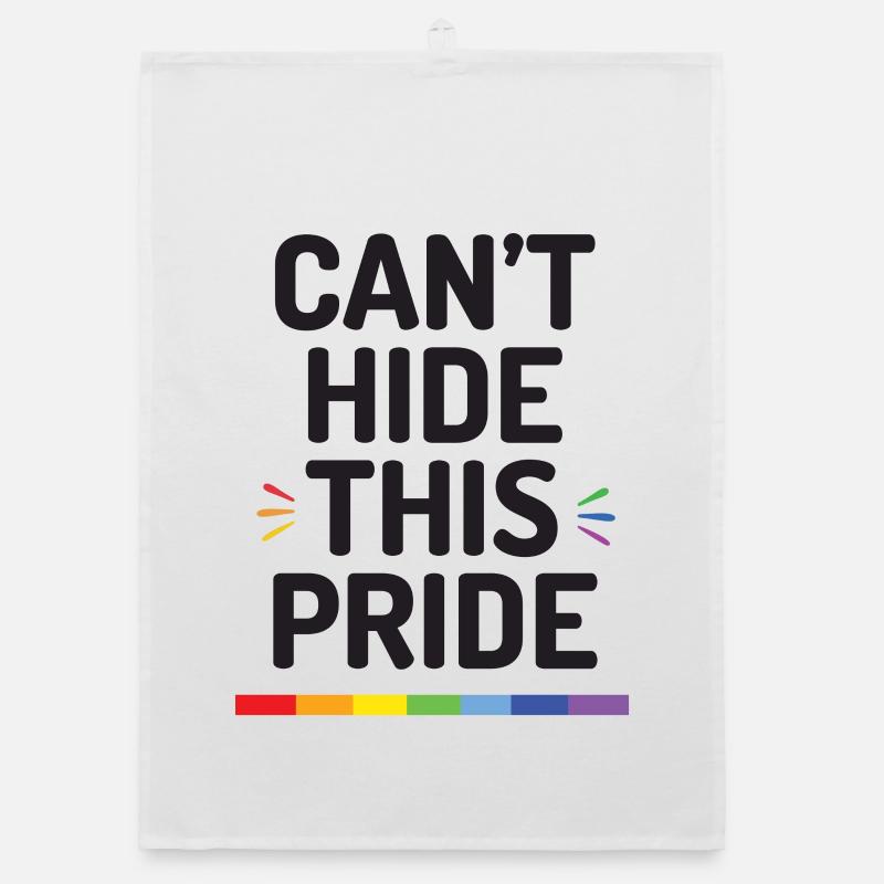 Pride Month - Can't Hide This Pride Organic dish towel