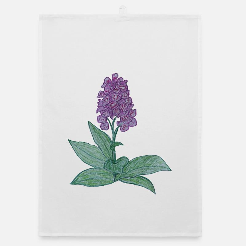 orchidée danoise Torchon bio