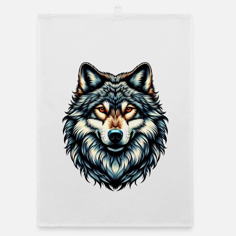 Wolf Organic dish towel