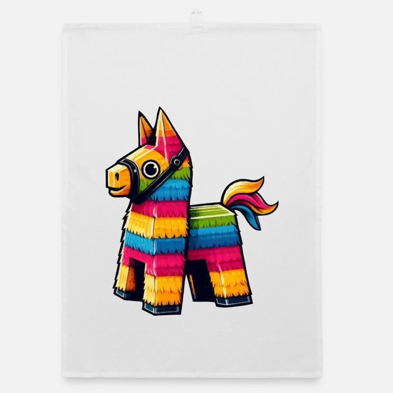 Pinata | Cinco de Mayo Pinata Organic dish towel