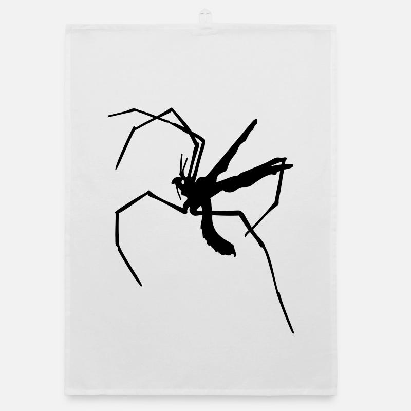 Long-legged mosquito Organic dish towel
