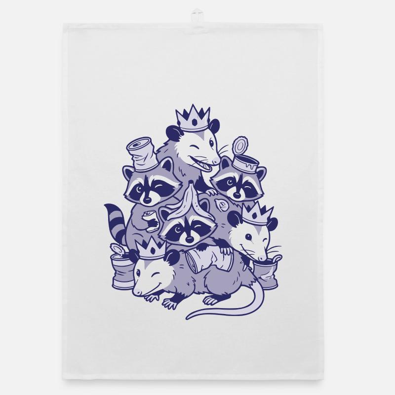 Royal garbage heap Organic dish towel