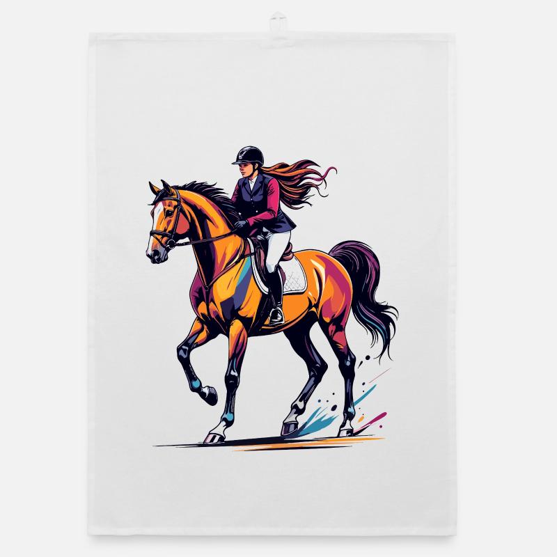 Équestre Équestre É Torchon bio