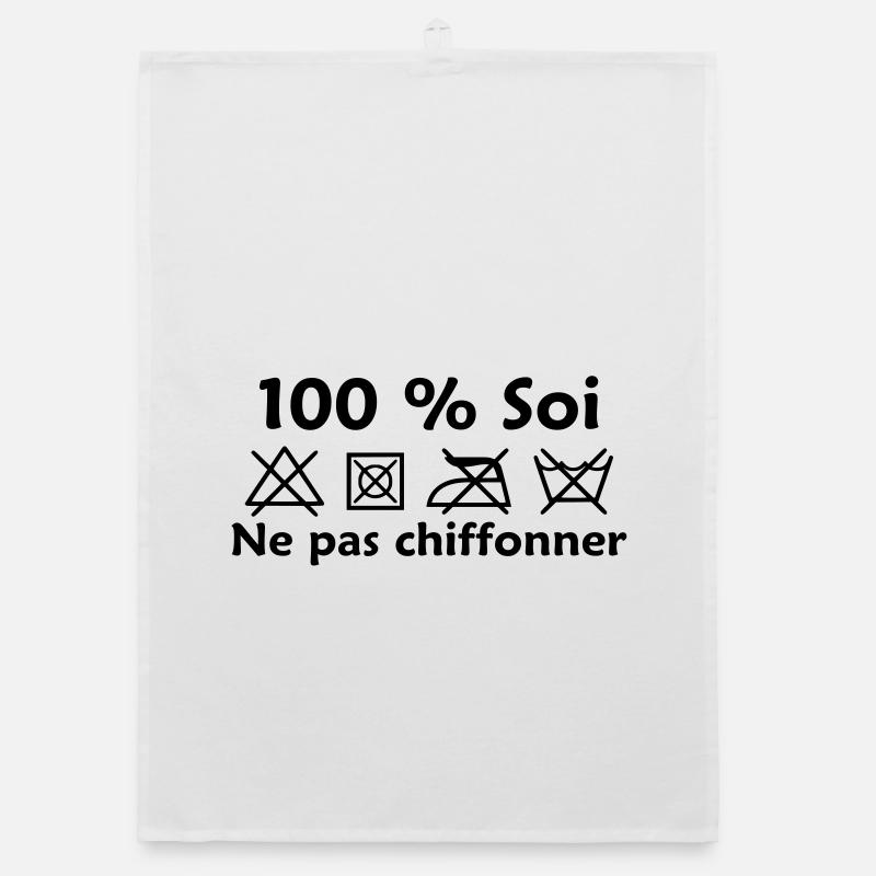 Do not crumple Organic dish towel