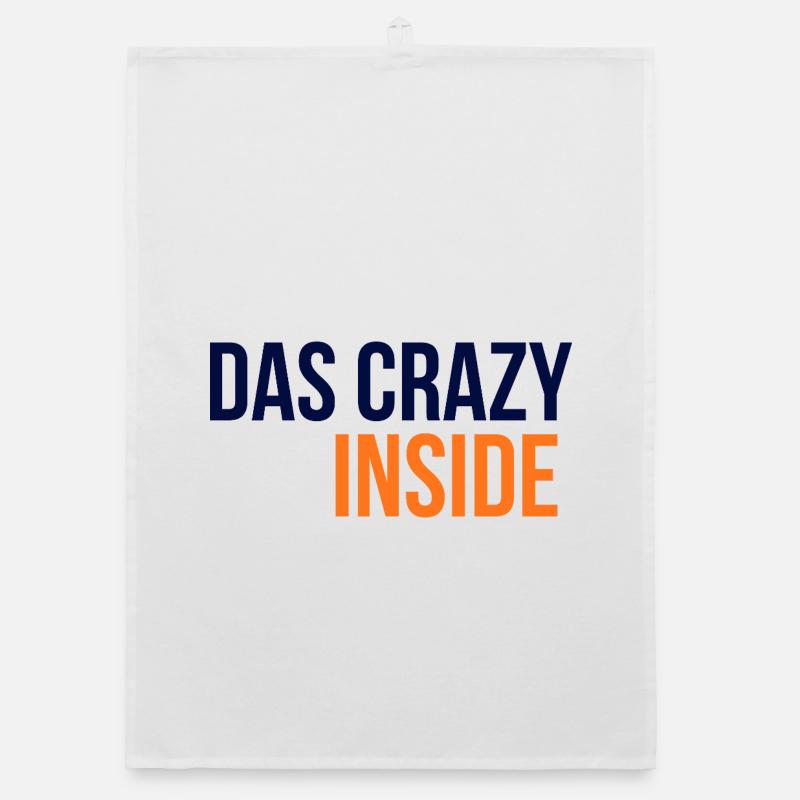 GIUDAN Jugendwort 25 Collection: Das Crazy Inside Organic Geschirrtuch