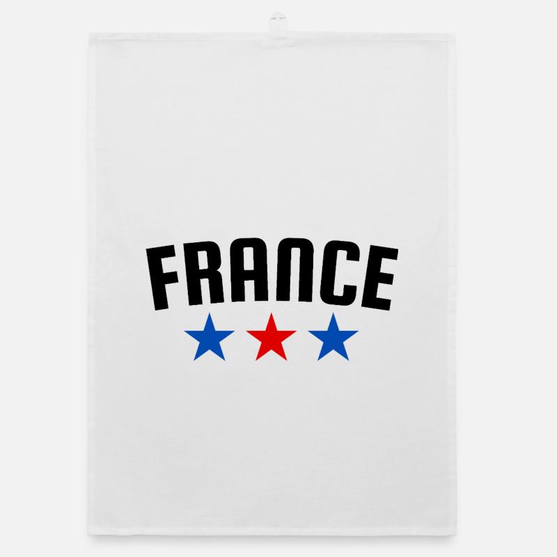 Frankreich 3 Sterne Design Organic Geschirrtuch