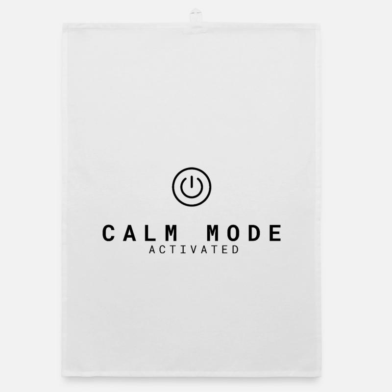 Mode calme activé | Relaxation Torchon bio
