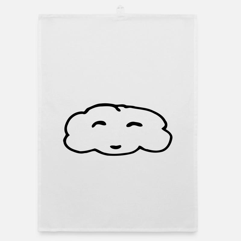 Cloud Organic dish towel