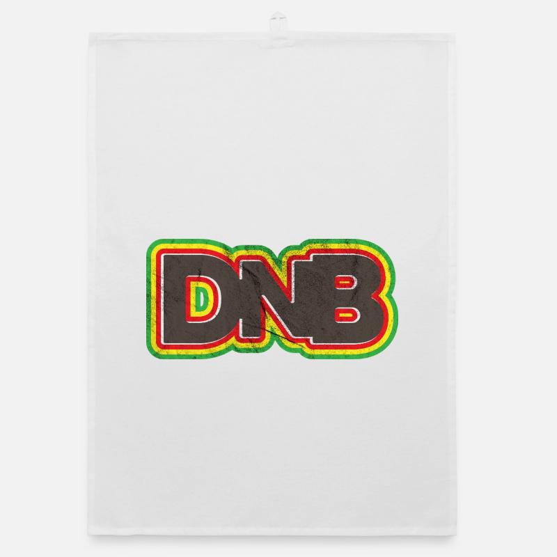 DnB Graffiti Junglist Grunge Logo Torchon bio