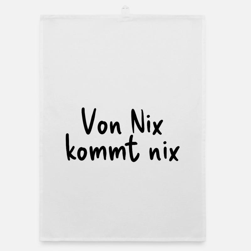 Nothing comes from nothing Organic dish towel