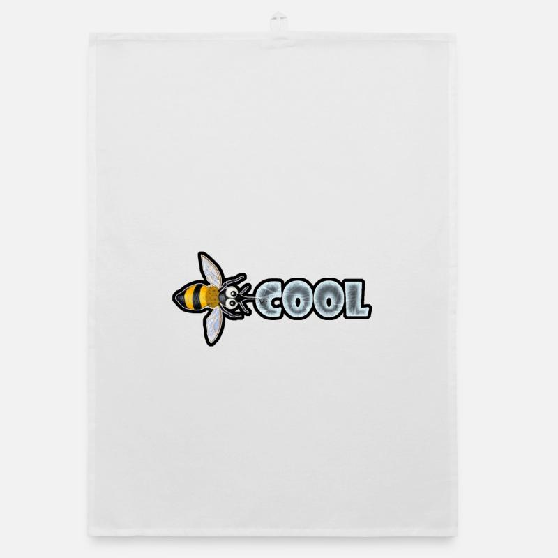 BEE COOL (horizontal) Torchon bio
