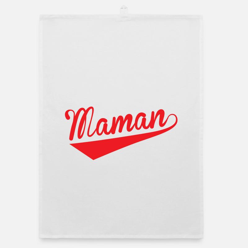 Maman d'Amour - Muttertag Organic Geschirrtuch