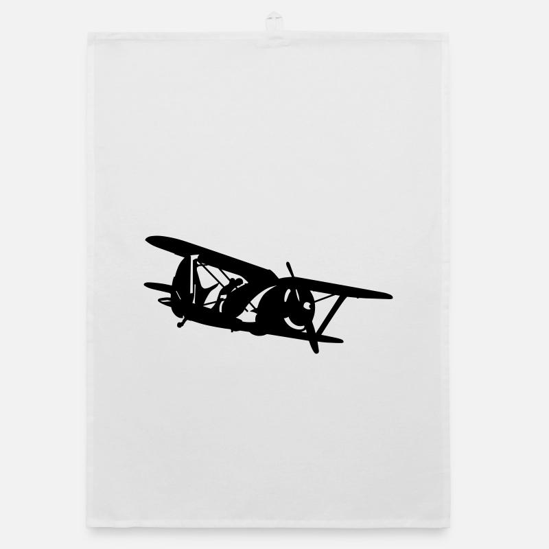 Biplane i-153 Organic Geschirrtuch