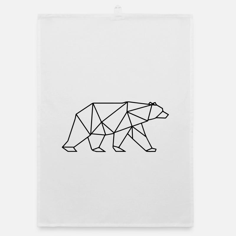 Bär Polygon Organic Geschirrtuch