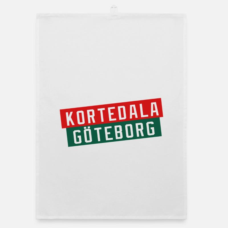 Kortedala Göteborg Colour Block Organic dish towel