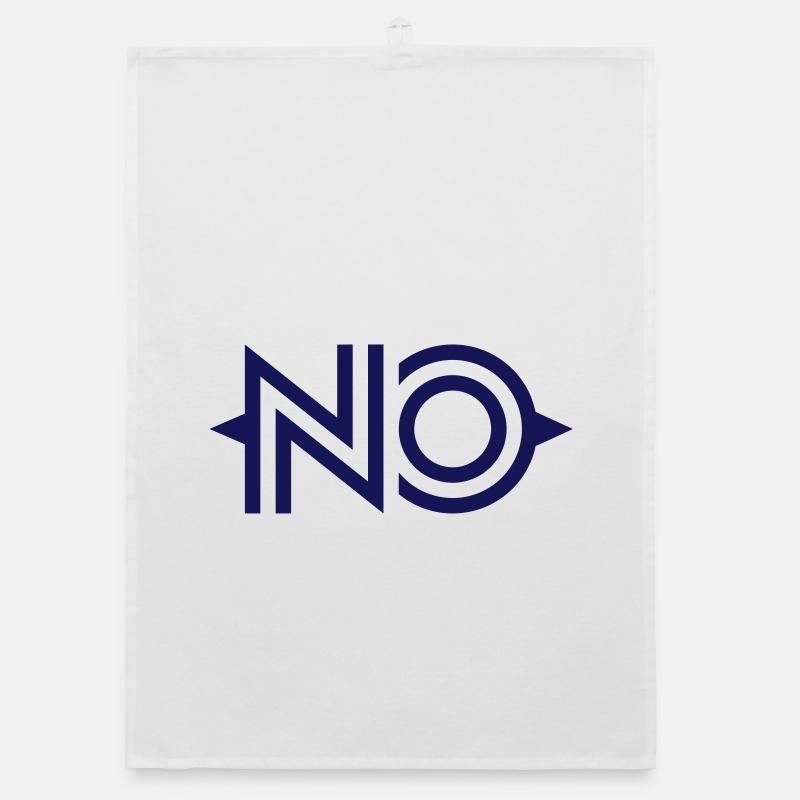 le NO original HB - Torchon bio - blanc