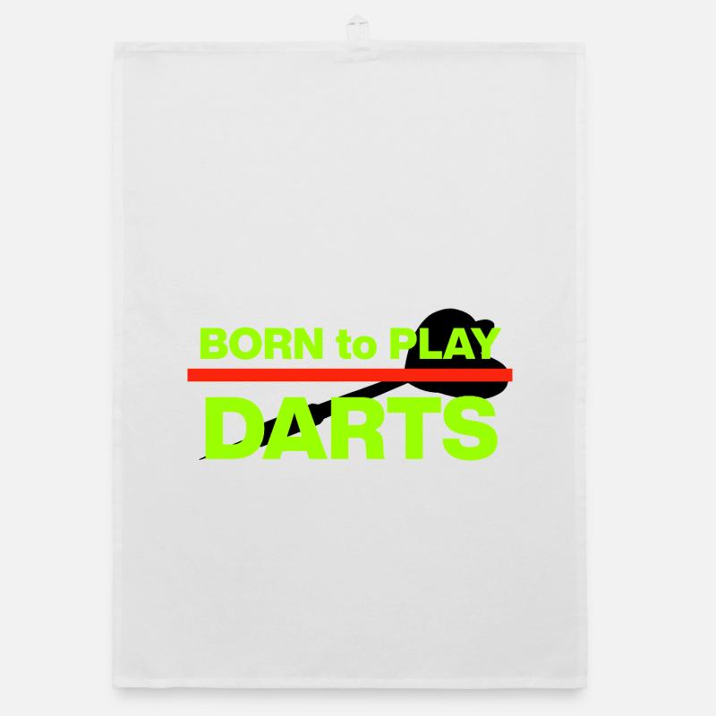 Made for Darts , Neon Edition, Onehundreteighty Organic dish towel