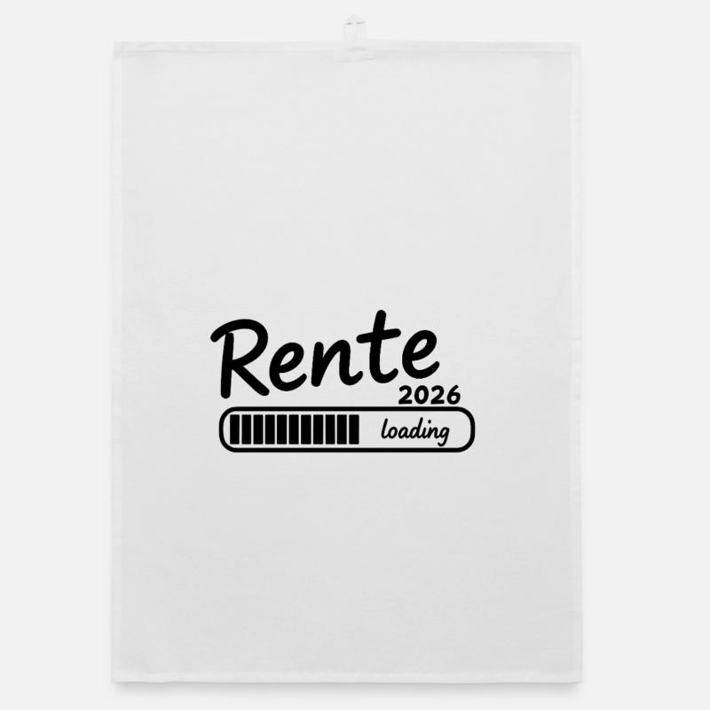 Pension 2026 loading Finally retirement Organic dish towel