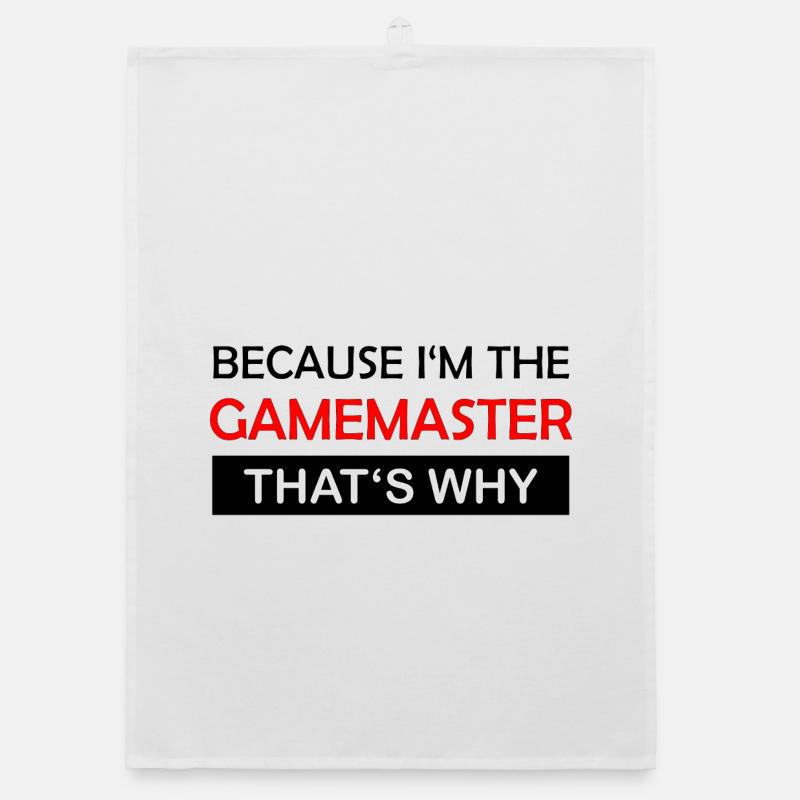 Parce que je suis le maître de jeu Rollenspiel RPG Torchon bio