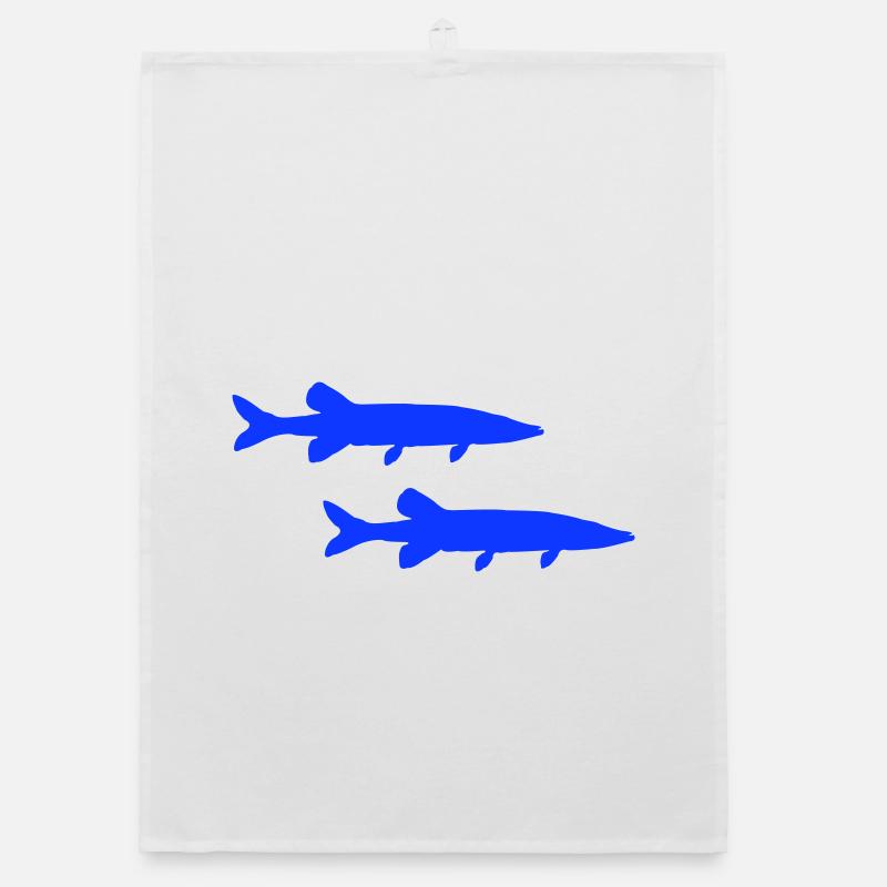 Pike Fish Organic dish towel