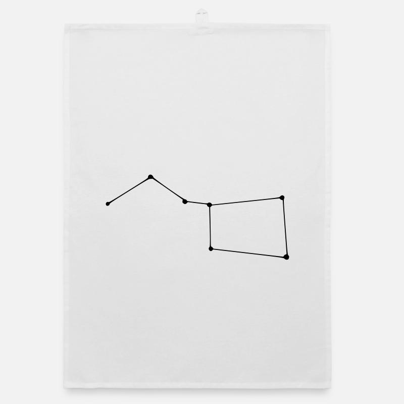 Constellation Big Dipper Organic dish towel