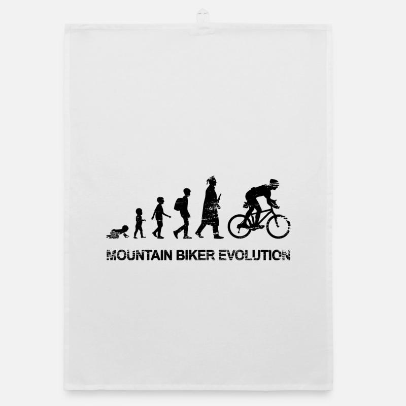 Development of a mountain biker Organic dish towel