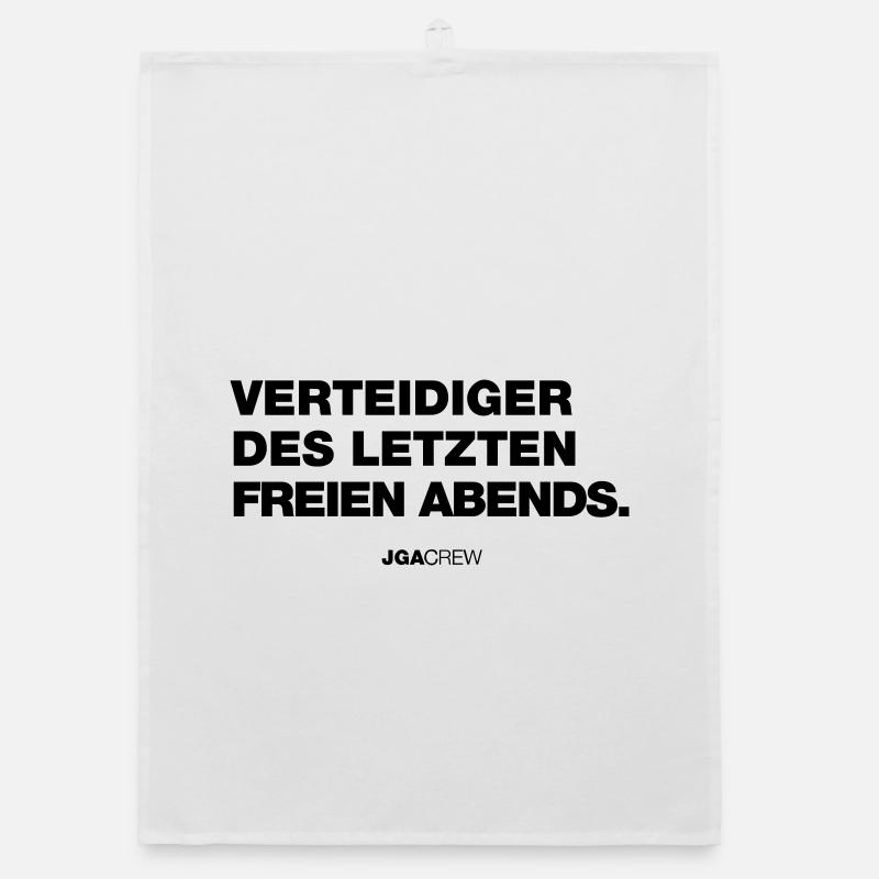Defender (Bachelor Party) Organic dish towel
