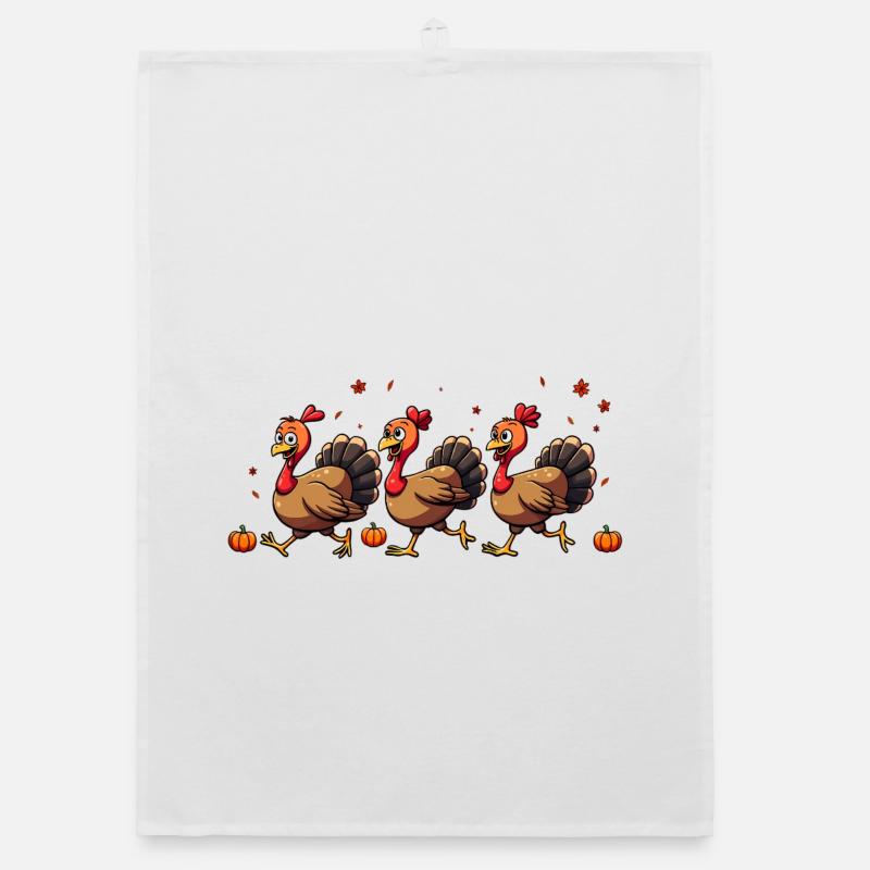 Bébé dinde de Thanksgiving Torchon bio