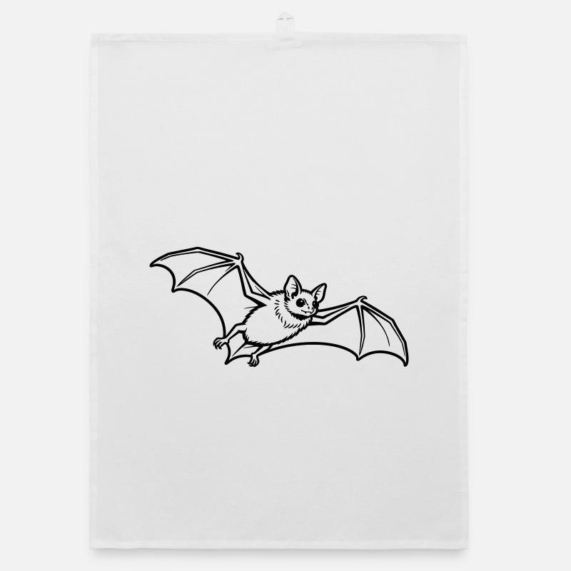 bat Organic dish towel