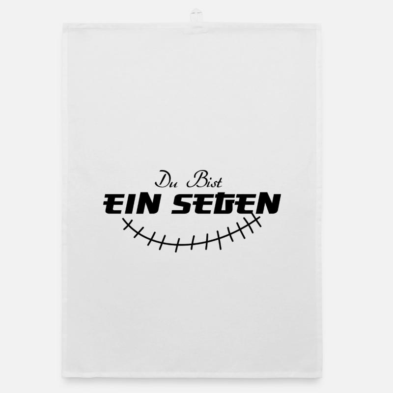 SEGEN – Spirituelles Statement Mode Organic Geschirrtuch