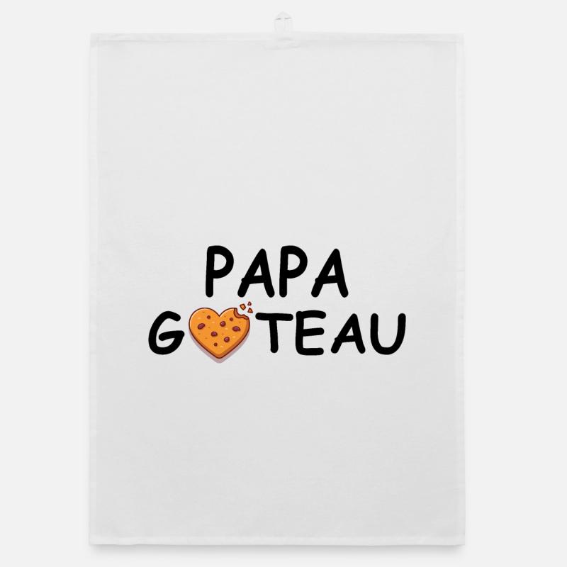 Daddy Cake - Papa Kitchen Gift Organic dish towel