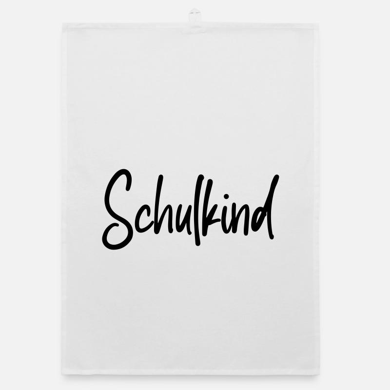 Schulkind - Einschulung Erstklässler Organic Geschirrtuch