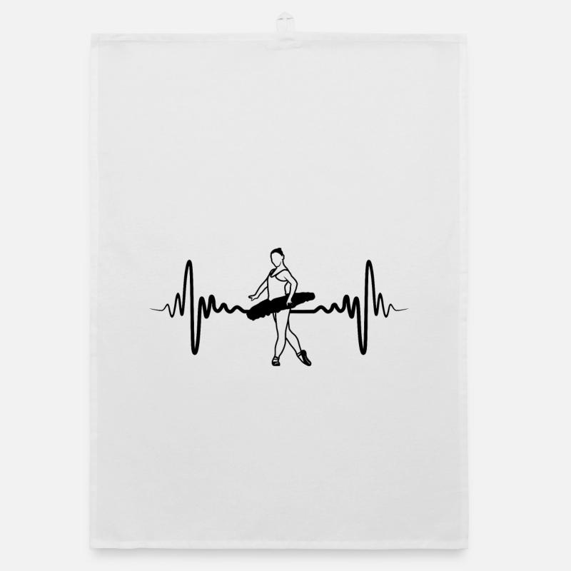 Ballettmädchen Organic Geschirrtuch