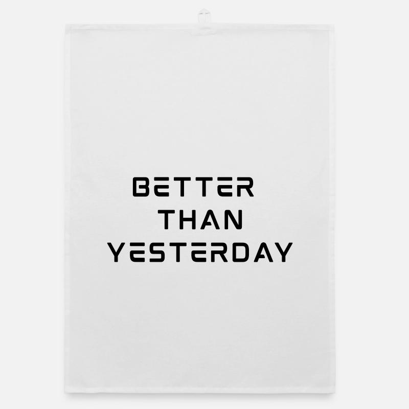 Better Than Yesterday Organic dish towel