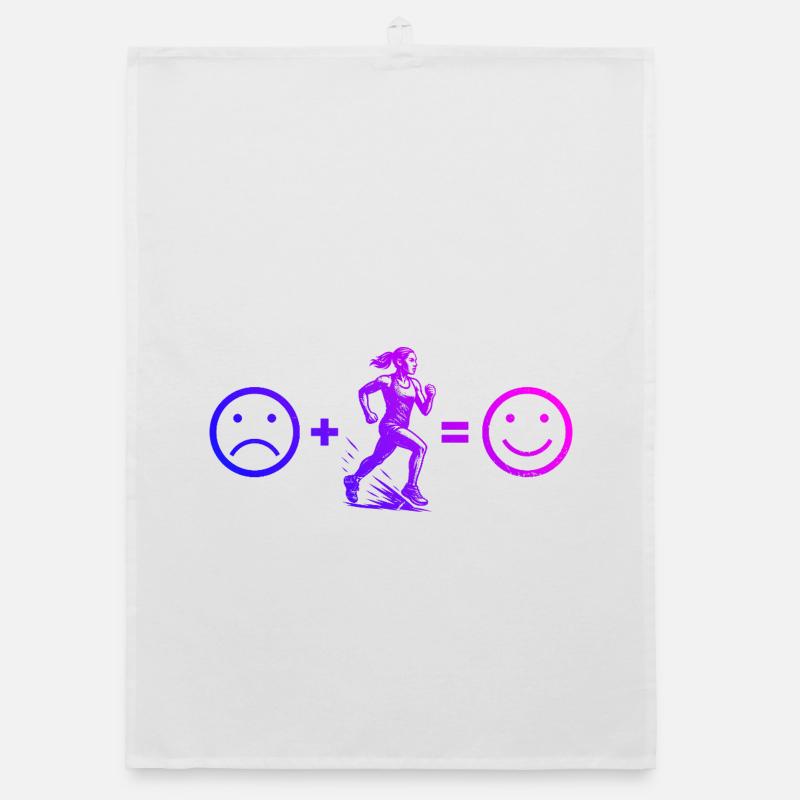 Conception de la course à puissance de course Torchon bio