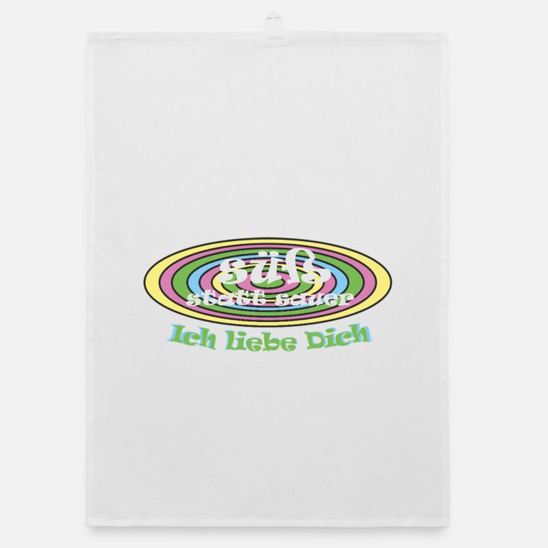 la réconciliation douce plutôt que aigre de la Saint-Valentin Torchon bio