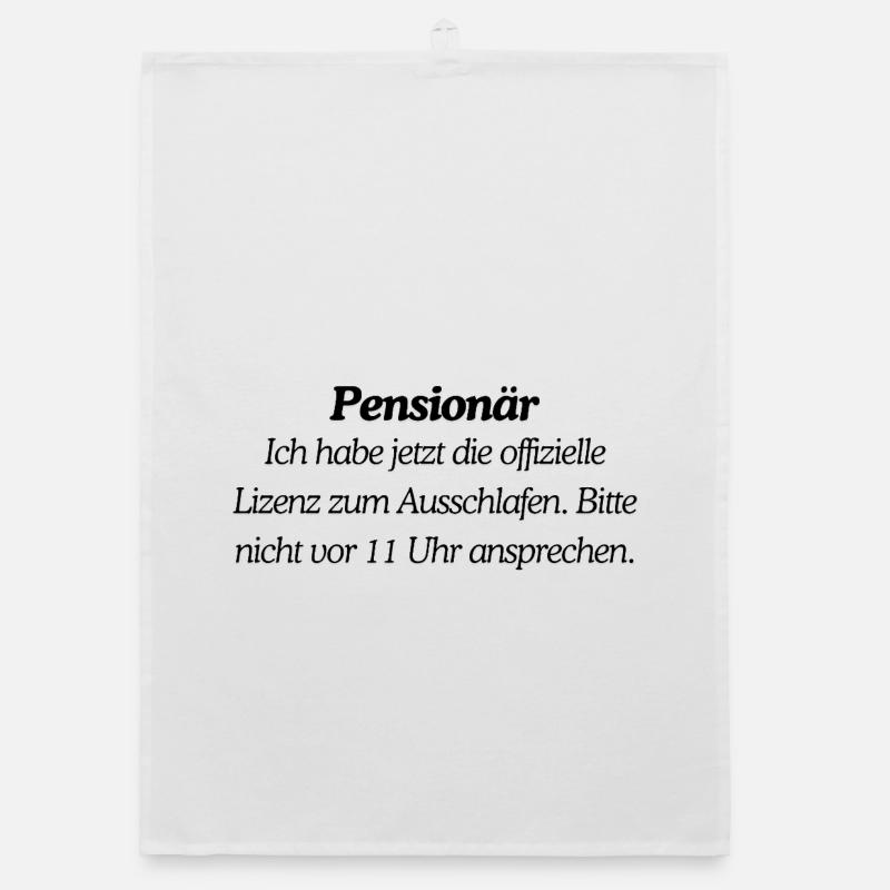 Finally a pensioner Organic dish towel