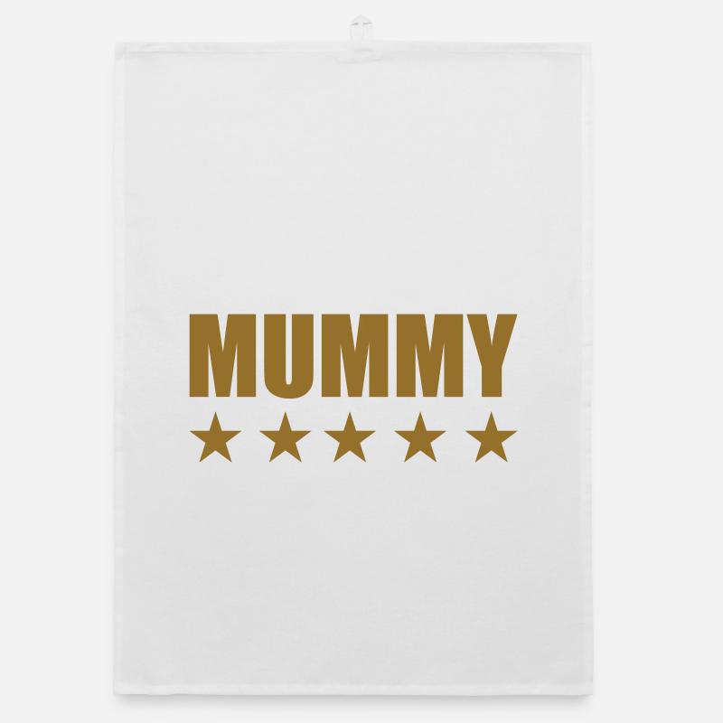 5-Sterne-Mama - Muttertag Organic Geschirrtuch