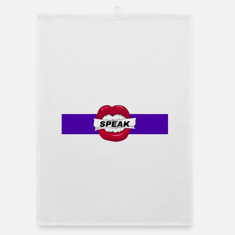 Speak Organic dish towel