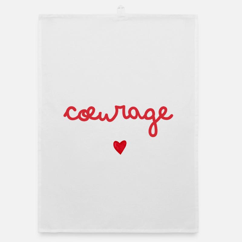 Mut-Geschenk-Idee Organic Geschirrtuch