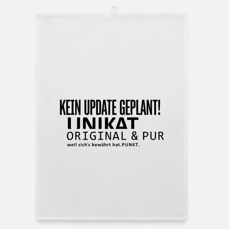 No update planned! Organic dish towel