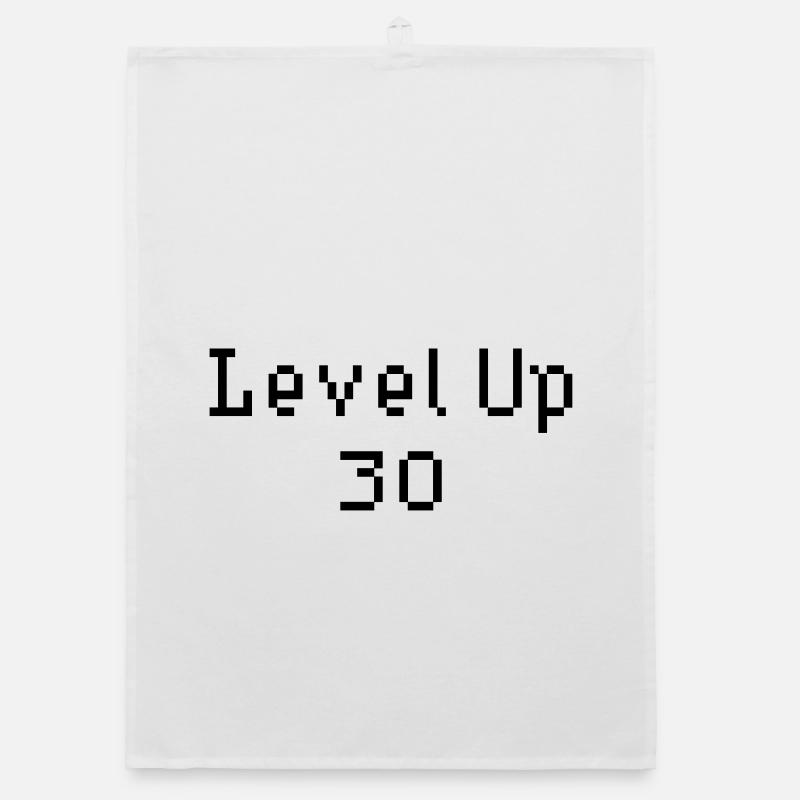 Level Up - 30e anniversaire Torchon bio