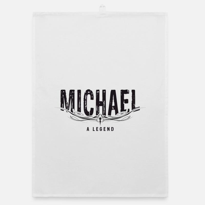 MICHAEL A LEGEND Organic Geschirrtuch