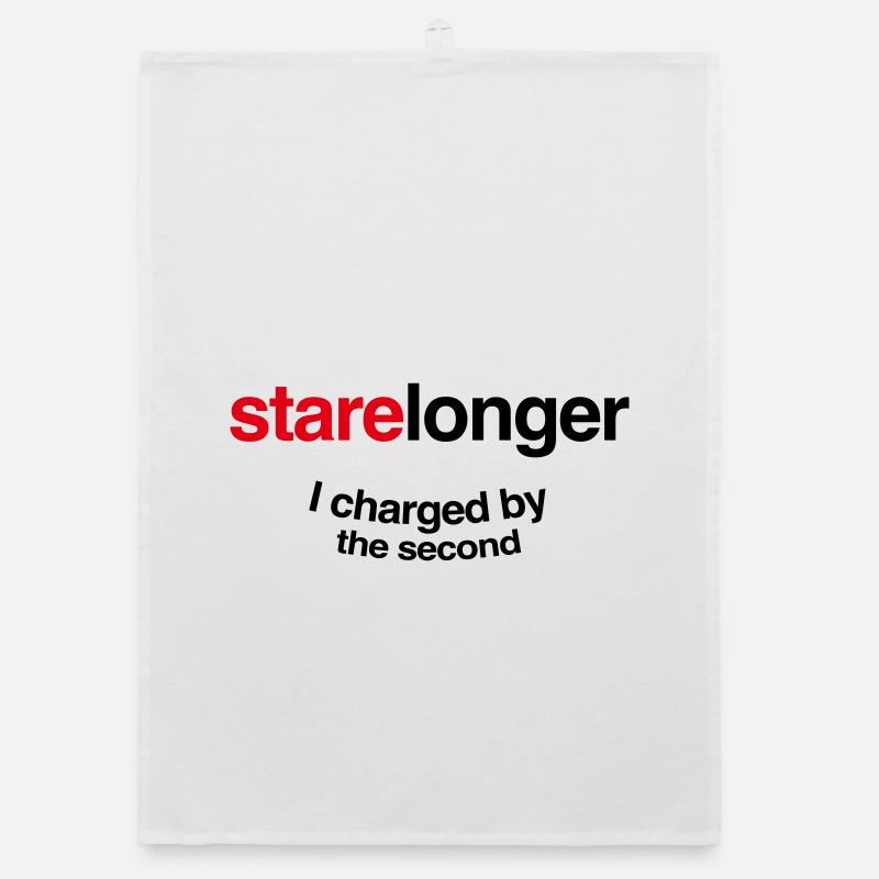 Fixez-vous plus longtemps. Je charge à la seconde ! Torchon bio