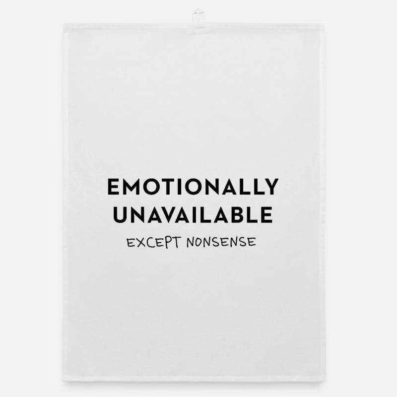 Exception Nonsense Typo Organic dish towel