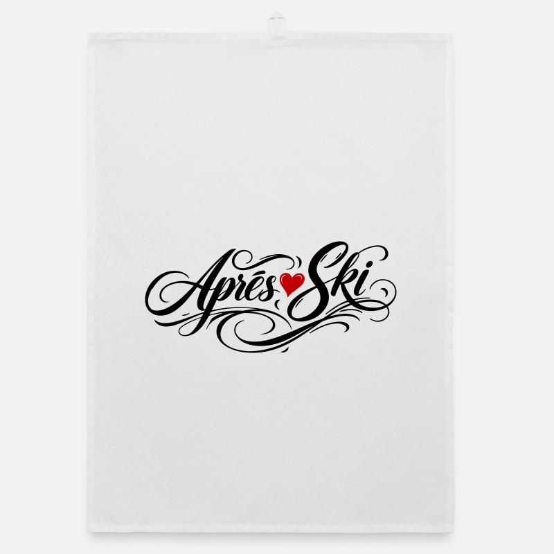 Apres Ski Liebe Organic Geschirrtuch