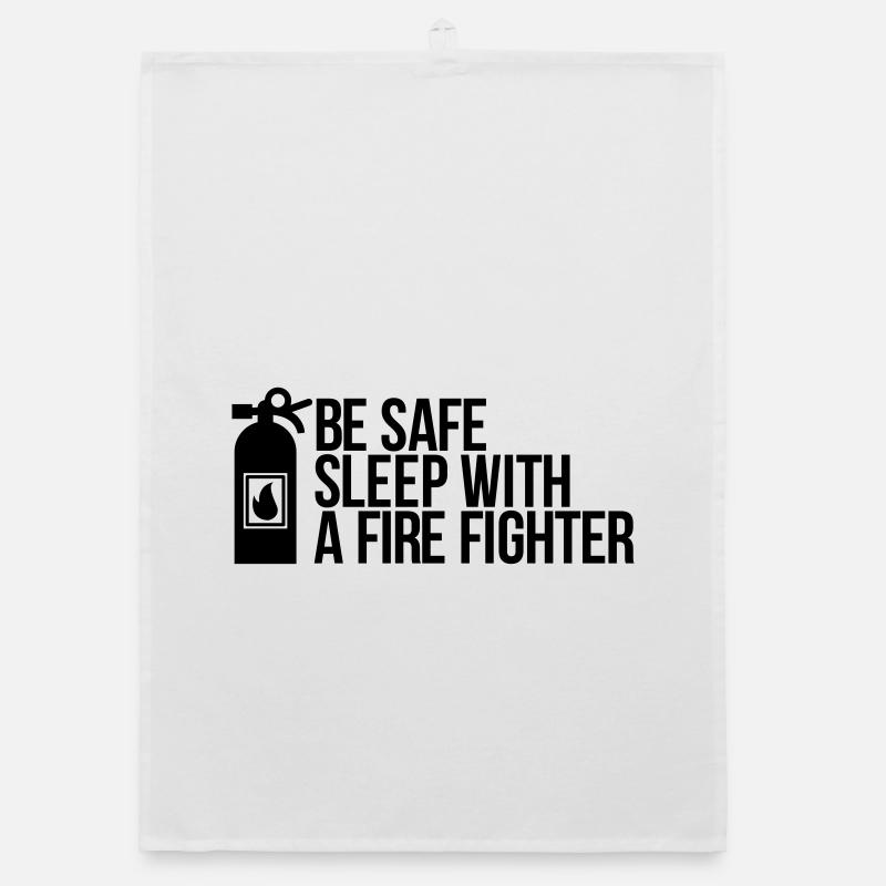 fire fighter Organic dish towel